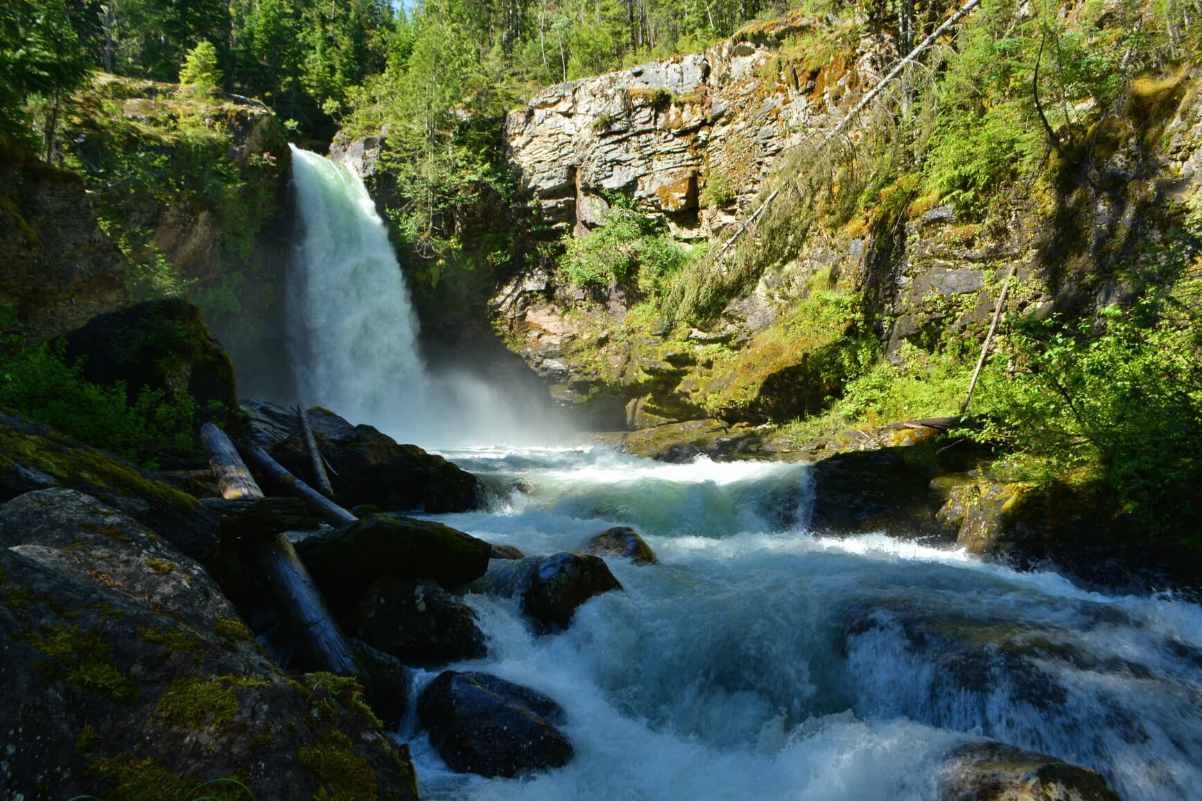 Campgrounds with Showers in BC camping inspiration from Blanket Creek Park