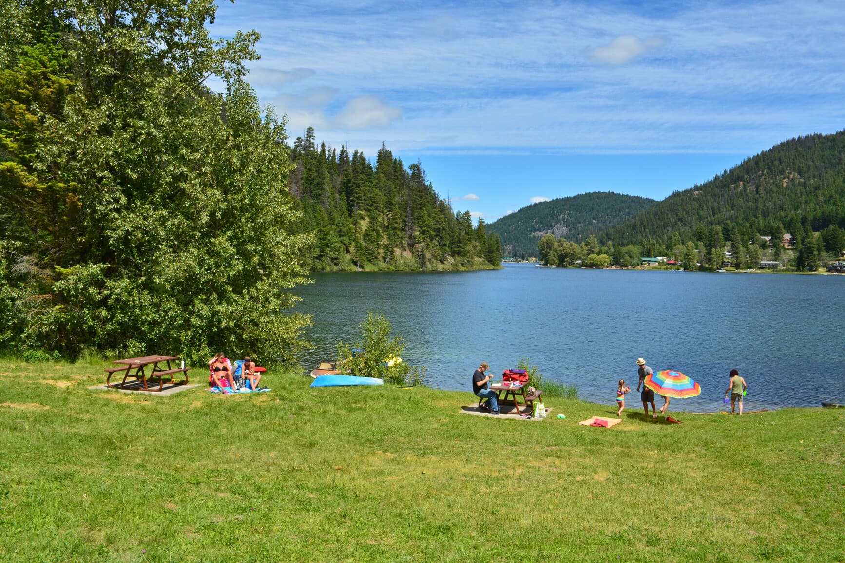 Lakefront Campgrounds in BC camping inspiration from Allison Lake Park