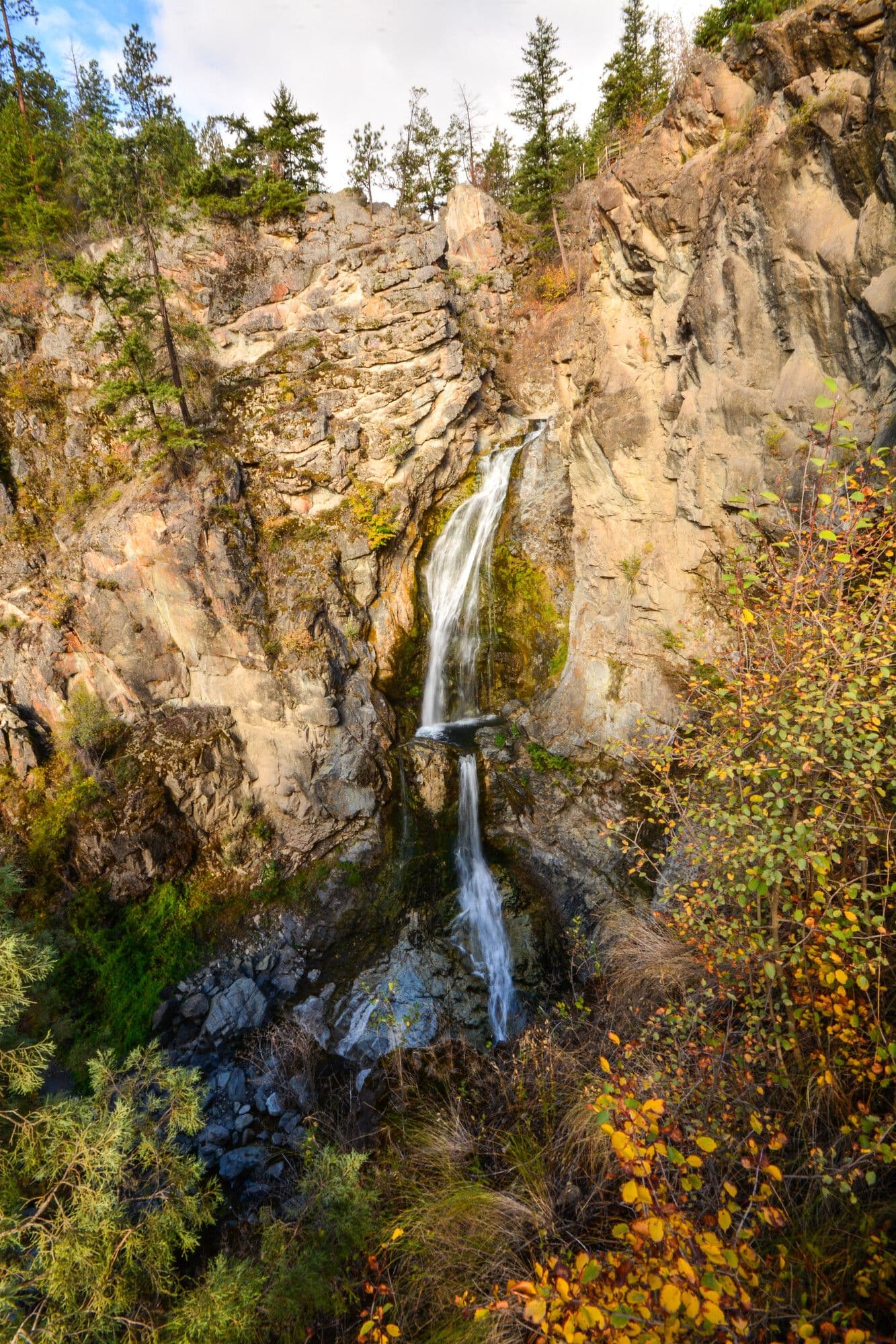Camping near Kelowna camping inspiration from Fintry Park